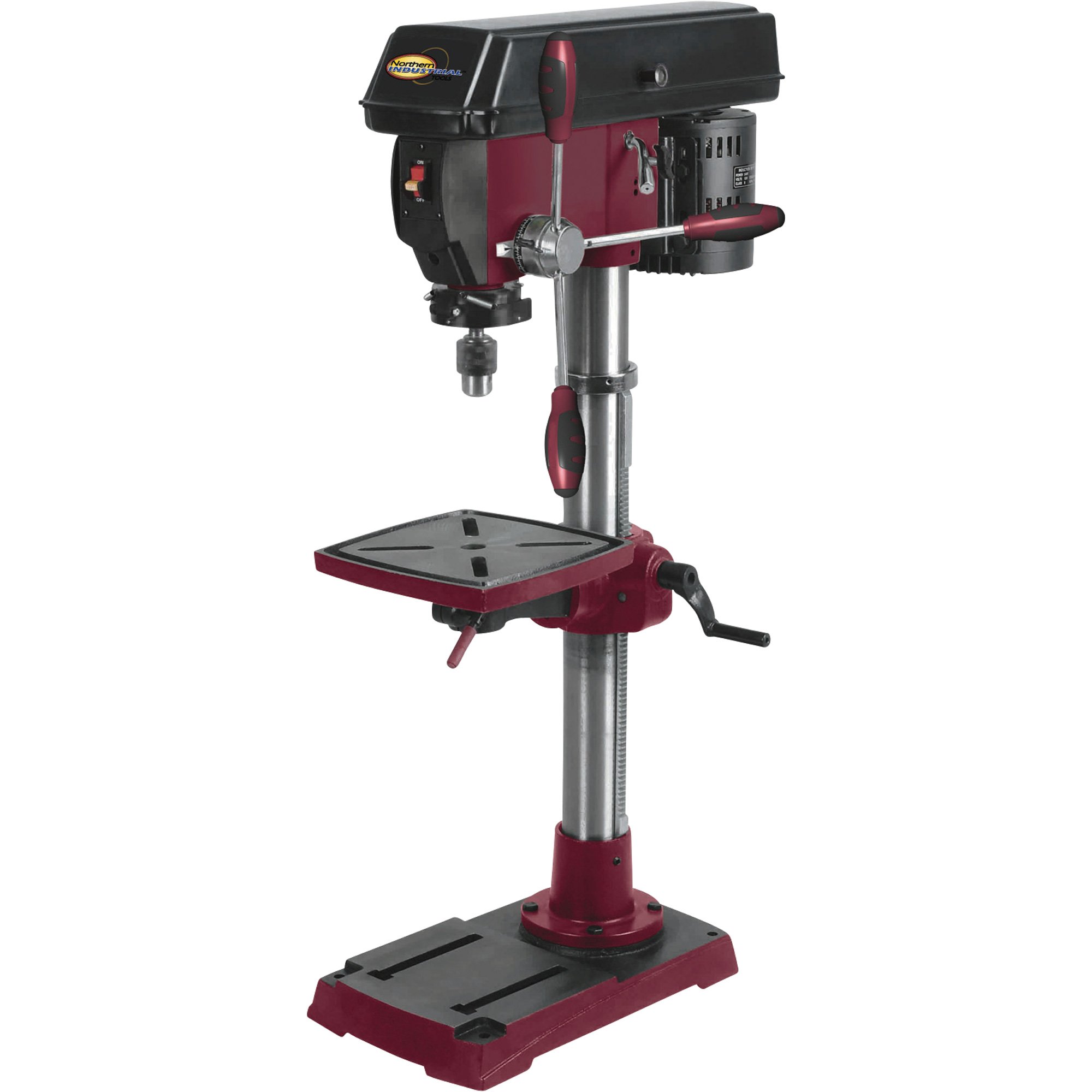 Northern Industrial Tools Benchtop Drill Press with Laser — 16-Speed, 3/4 HP